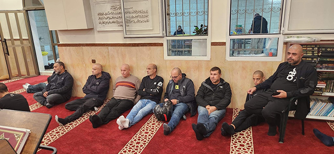 أمسية إيمانية حاشدة بمسجد العجمي في مدينة يافا